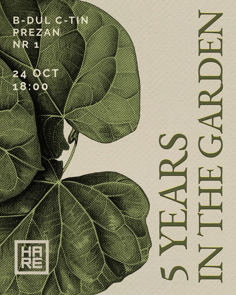 5 Years in the Garden poster