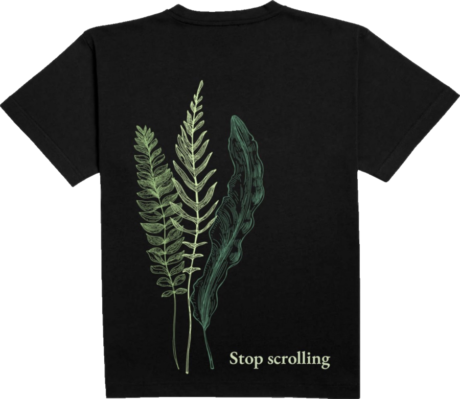 Stop scrolling anniversary t-shirt