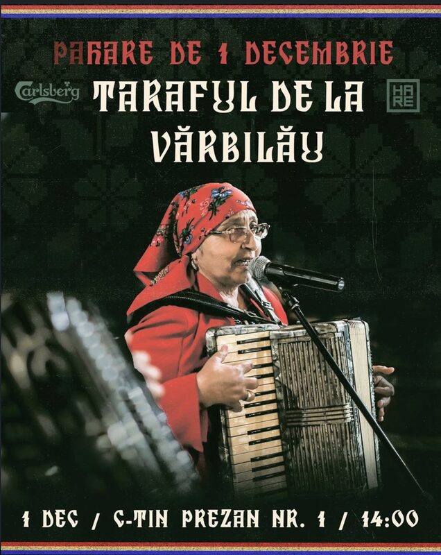 Taraful de la Vărbilău for December 1st